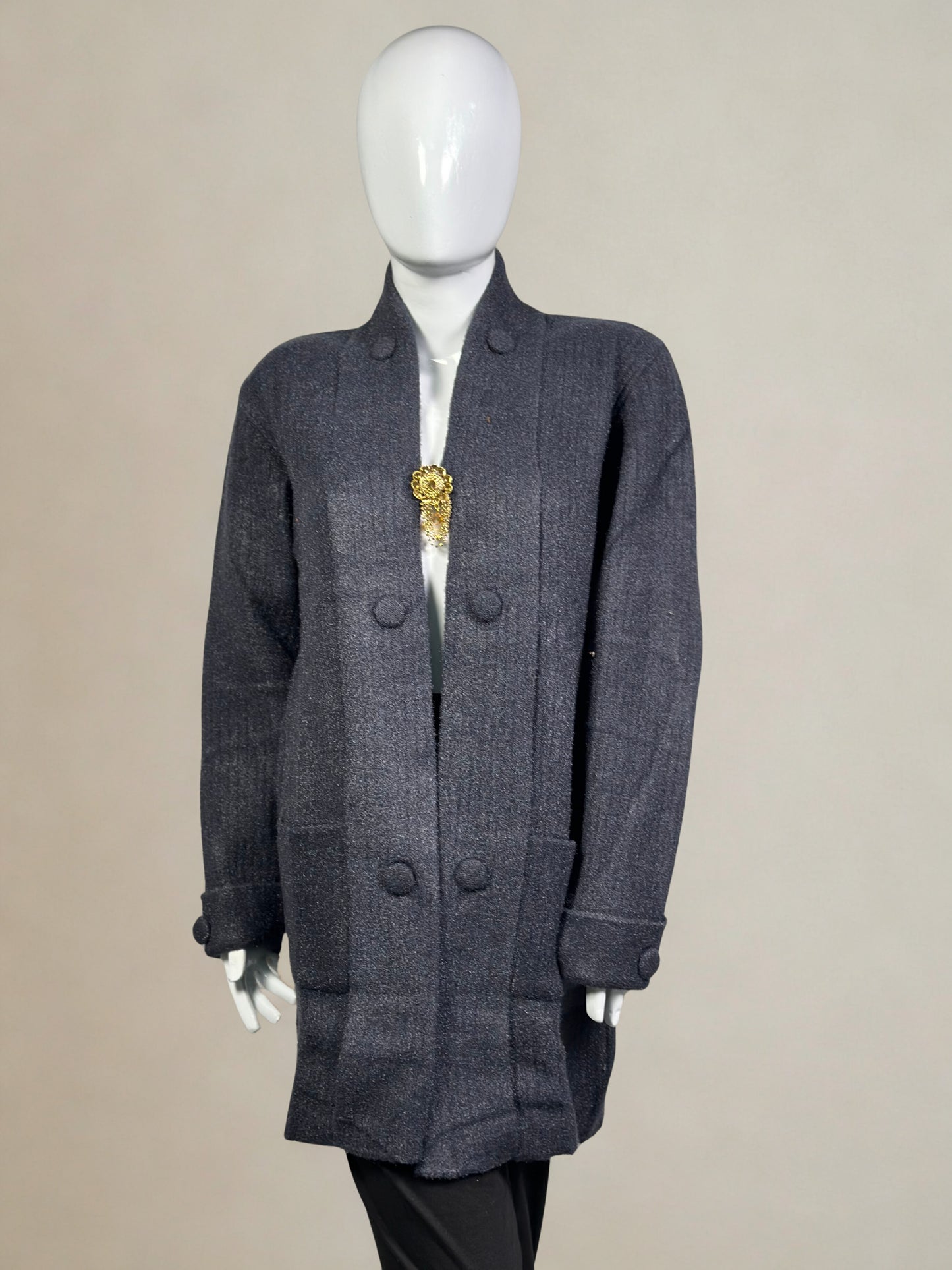 Wool Open Shrug Sweater