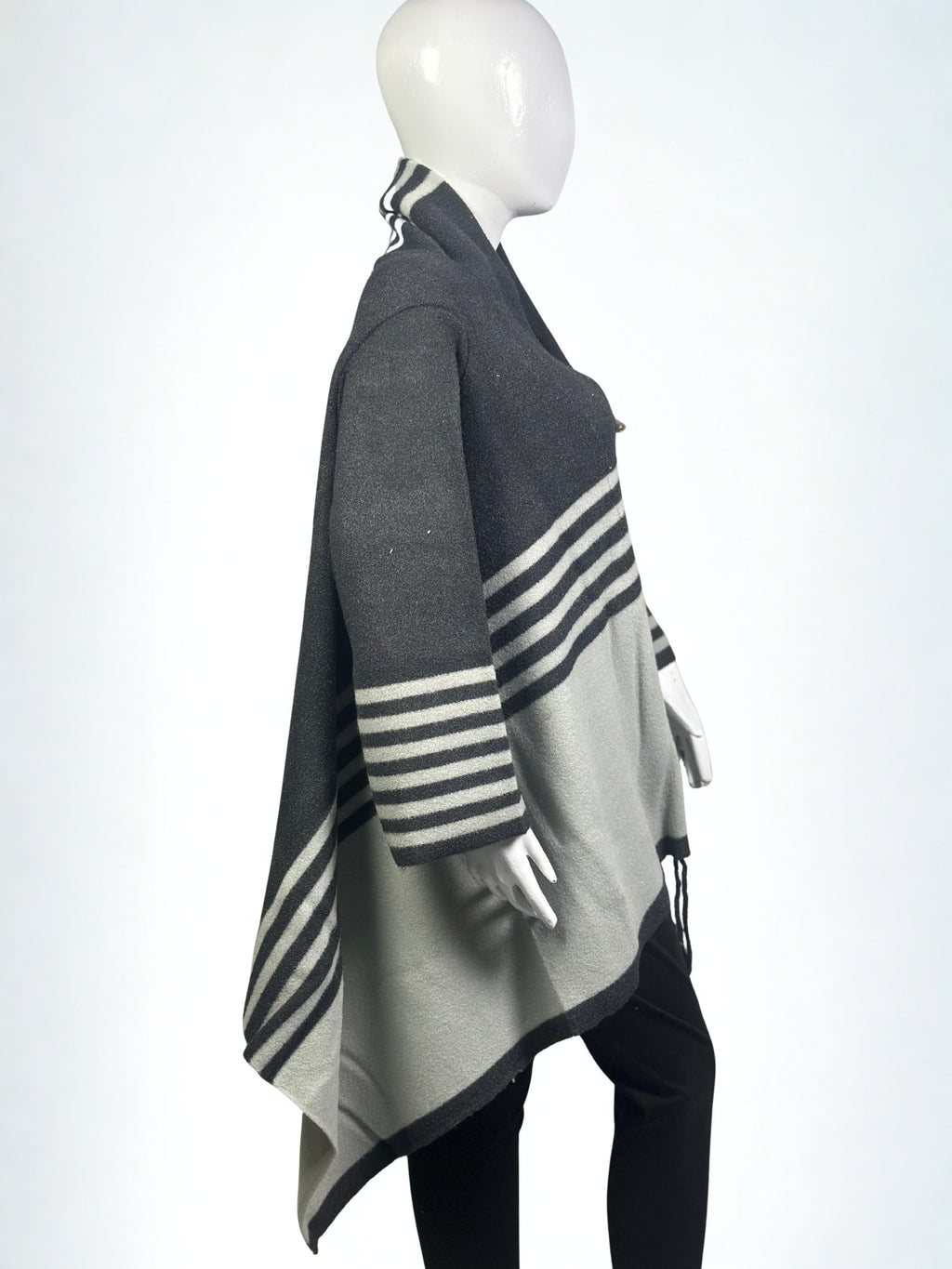 Premium Wool Cape Shawl Dress – Winter Collection Sale
