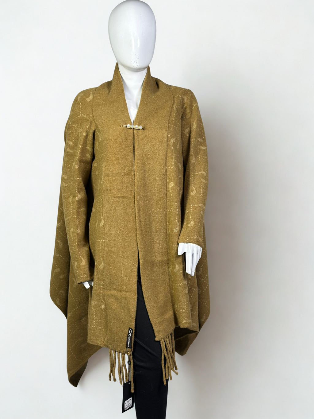 Elegant Long Cape Shawl Dress for Winter – Premium Woolen Wrap winter collection sale