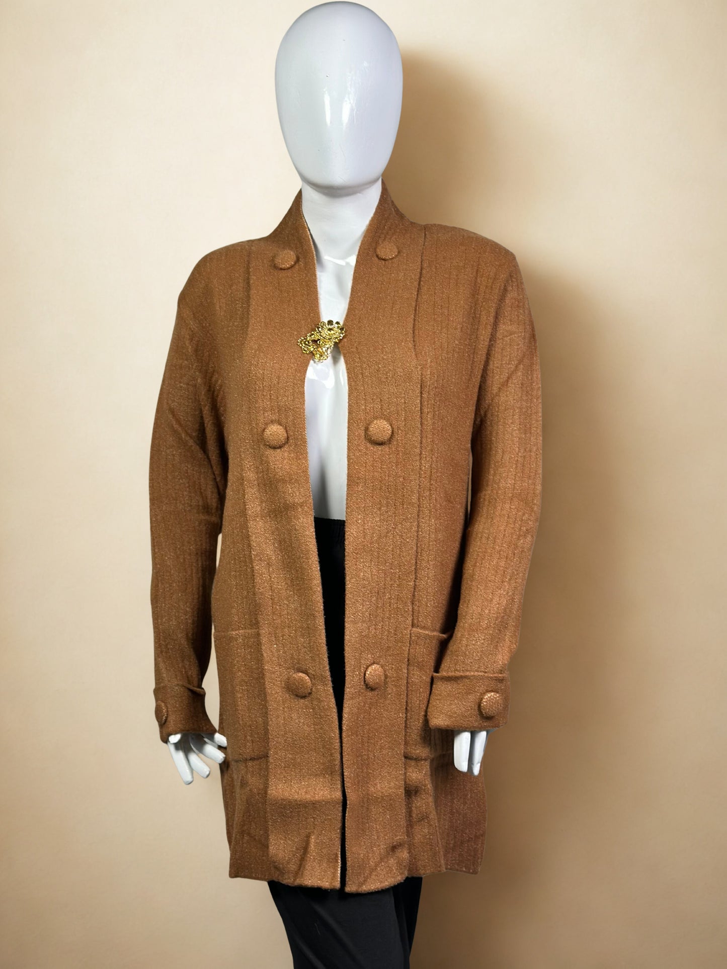 Wool Open Shrug Sweater